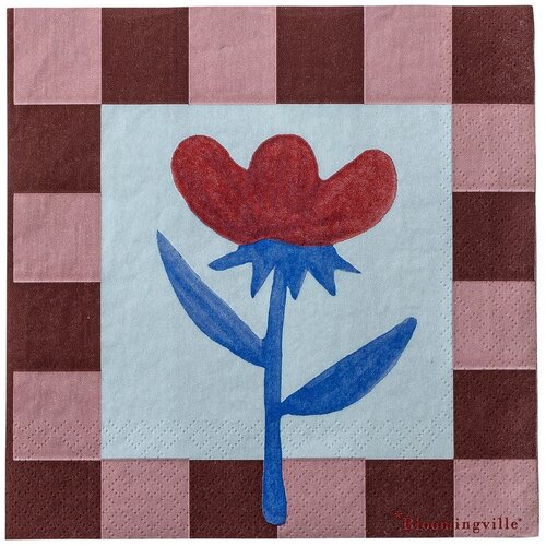 Bloomingville Papirnati ubrusi u setu 20 kom 33x33 cm Vinia &amp;ndash; Slike