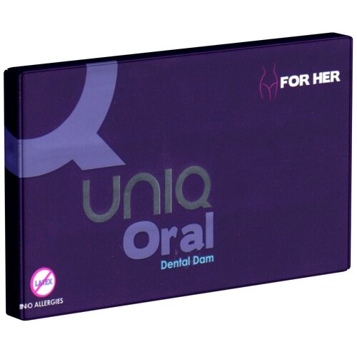 Uniq Oral Dental Dams 3 pack Slike
