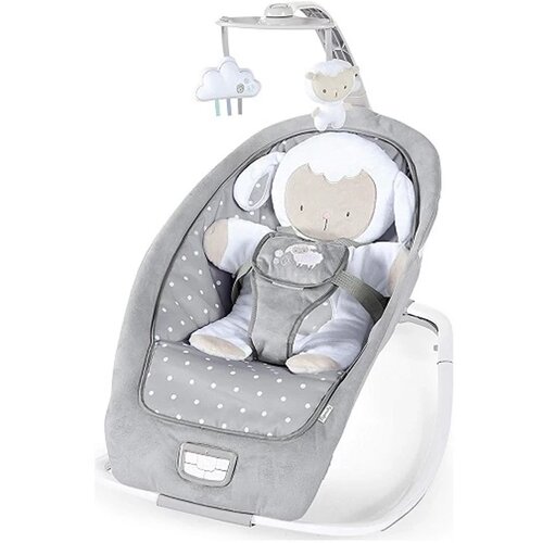 Kids II ležaljka za bebe rocking seat - cuddle lamb, 0-18kg Cene
