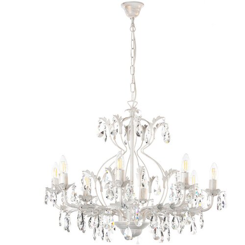 Lesnina XXXL KRISTALNA VISEČA SVETILKA Ivory 70/105 cm E14 Cene