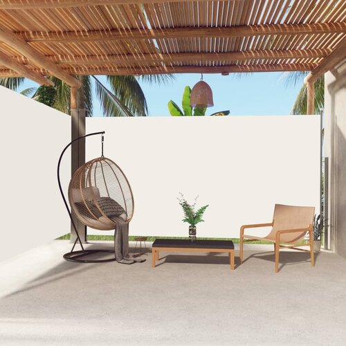 vidaXL Uvlačiva bočna tenda krem 200 x 600 cm Cene