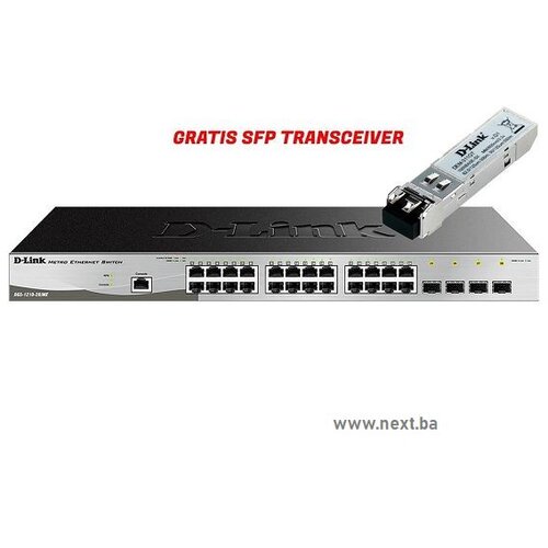 D-link switch DGS-1210-28/ME + SFP modul Cijene