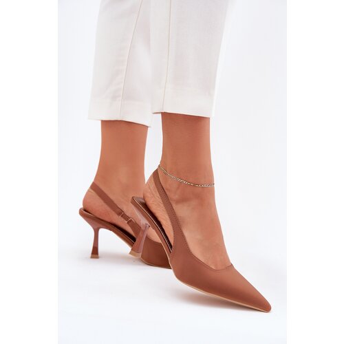 Boto Women's Stiletto Sandals Camel Lunira Cene