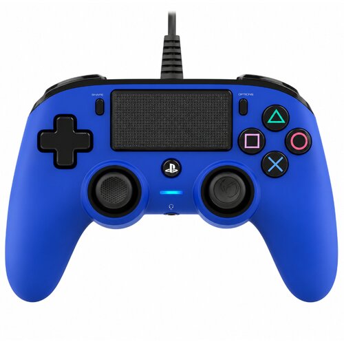  Obnovljen Nacon žični igralni plo&amp;scaron;ček modre barve za PS4 + 2 leti garancije Slike