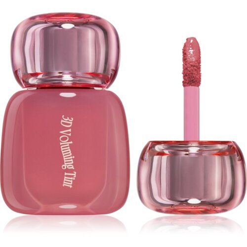Fwee 3D Voluming Tint sjajilo za usne za povećanje volumena nijansa 07 Peach Pop 3.8 g Slike
