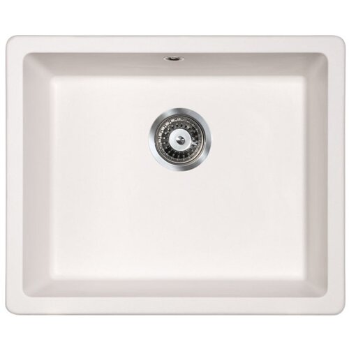 Metalac Inko metalac granitna podgradna sudopera quadro u 50 bela 570x470 Ø90 Cene