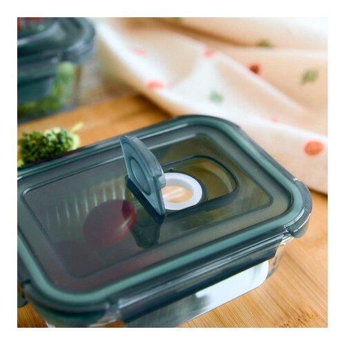 Dekordom staklena posuda sa poklopcem remmie 0.65l - hml ( 042297 ) Slike