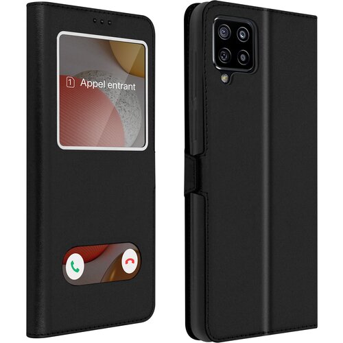 AVIZAR Ovitek s stojalom za okno za Samsung A42 5G Quick Release - crn, (20626100) Cene