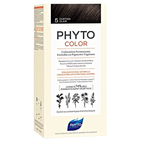  Color barva za lase brez amoniaka odtenek 5 Light Brown Cene