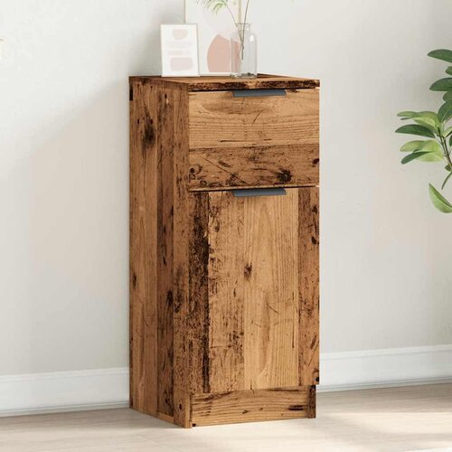 vidaXL Komoda boja staro drvo 30 x 30 x 70 cm od konstruiranog drva Cijene