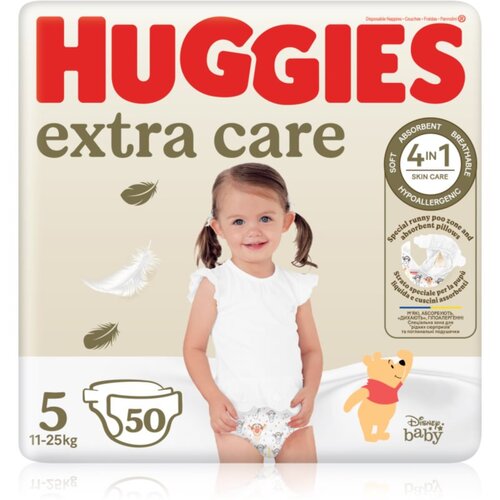 Huggies Extra Care Size 5 jednokratne pelene 11-25 kg 50 kom Cijene