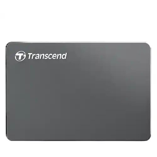 Transcend 1TB (TS1TSJ25C3N) Ultra Slim Sivi eksterni hard disk Slike