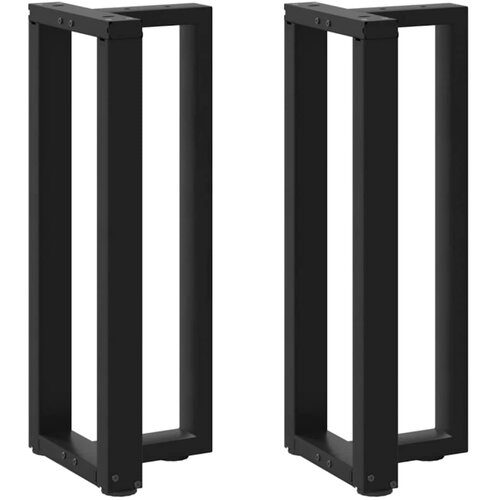  Noge za konzolni stol T-oblika 2 kom Crne 25x28x(72-73) cm Čelik Cene