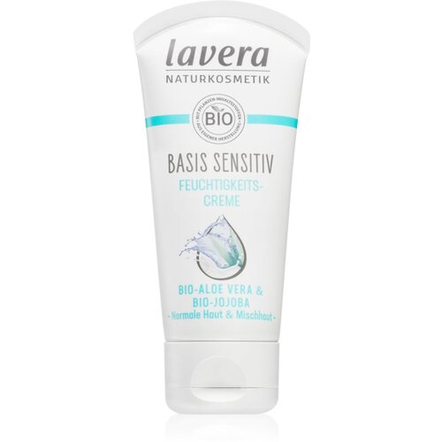Lavera Basis Sensitiv vlažilna krema za obraz za normalno do me&amp;scaron;ano kožo 50 ml Slike