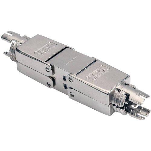 Digitus RJ45 spojka omrežni adapter CAT 6a (neobdelani kabel CAT7)\, CAT 6a\, CAT 6 [1x LSA - 1x LSA] srebrna, (20416662) Cene