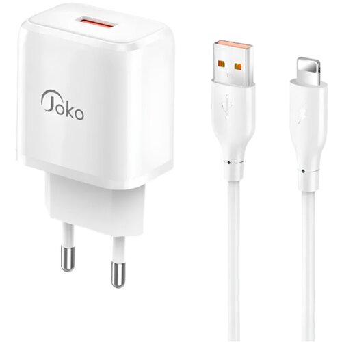Konfulon Kućni punjač JK90+DC64 PD20W sa USB na iPhone lightning, Beli Cene