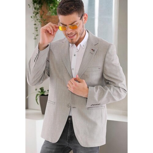 Dewberry C9056 MEN&amp;#039;S JACKET-LIGHT BEIGE Slike