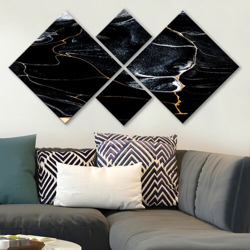 Wallity slika 4MDF3112747, 60x115 cm, 4 dela Cene