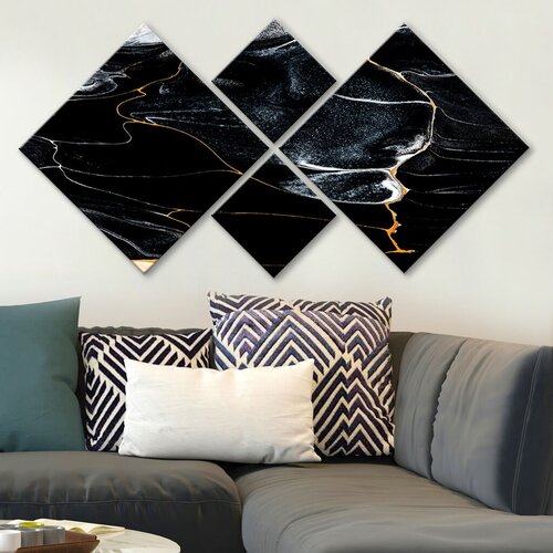 Wallity slika 4MDF3112747, 60x115 cm, 4 dijela Cene