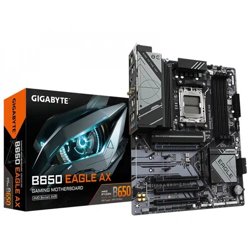 Gigabyte matična ploča Am5 B650 Eagle Ake, 4Xddr5 7600MHz (O.C), Dp, Hdmi, Pci-Ex16 4.0 Cene