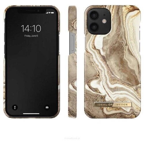 Ideal od Sweden iDeal of Sweden Maskica - iPhone 12 / 12 Pro - Golden Sand Marble Cijene