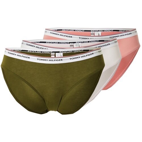 Tommy Hilfiger Underwear Slip sivkasto zelena / losos / crna / bijela Cene