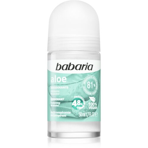 Babaria Deodorant Aloe antiperspirant roll-on 50 ml Slike