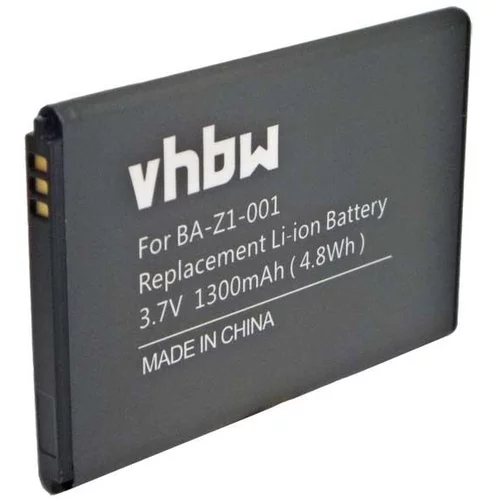 VHBW Baterija za Acer Liquid Z2 / Z110 / Z120, 1300 mAh