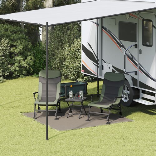 vidaXL Pribor za šator Svjetlosiva Poliester 200 x 200 cm Sklopivo Cijene