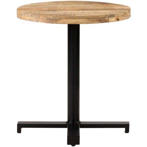 VidaXL bistro stolić okrugli &amp;Oslash; 70 x 75 cm od grubog drva manga Slike