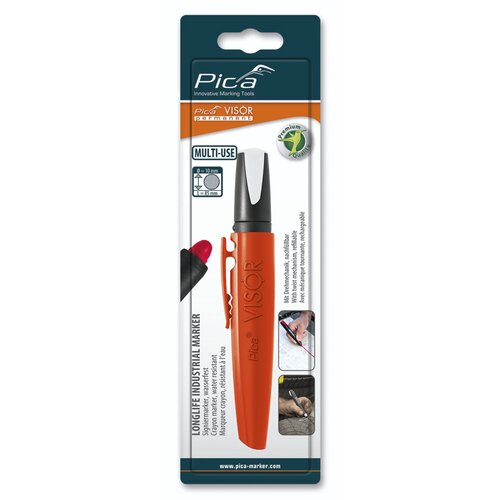 Pica - Marker VISOR permanent Marker weiss / SB Slike
