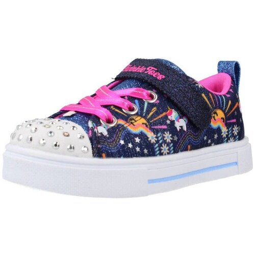 Skechers Modne superge TWINKLE SPARKS Modra Slike