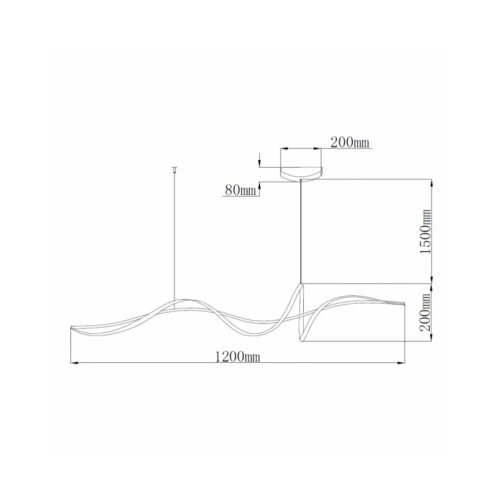  solea 12 visilica 24W 3000K bela Cene