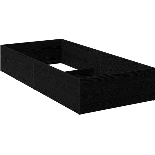  Okvir za podesivu bazu kreveta Crni hrast 90 x 190 cm - Crni hrast 90 x 190 cm Samo okvir kreveta Slike