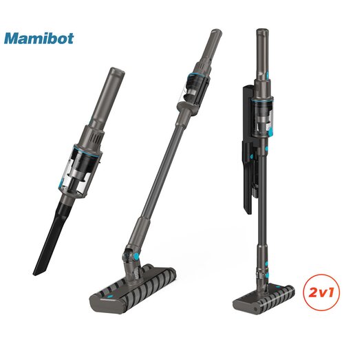 Mamibot Brezžični sesalnik FLEXA PRO, 2v1, + postaja, črn (Shadow Black), (5000006277) Cene