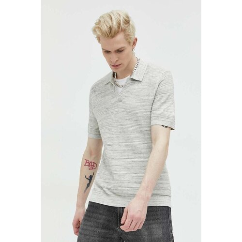 Abercrombie &amp;amp; Fitch Pulover mo&amp;scaron;ki, siva barva Slike