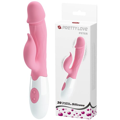 Pretty Love Vibrator Rabbit Pretty Love Peter Baby Pink Cene