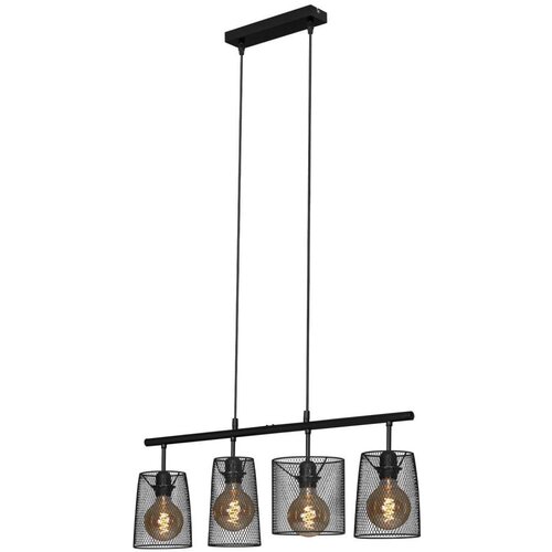 BRILO 4026-045 - Luster na sajli RETRO 4xE27/60W/230V Slike