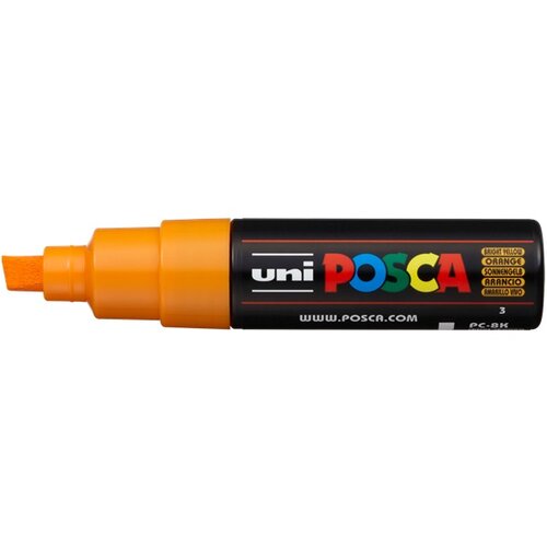  Marker UNI POSCA PC-8K 8 MM bright yellow (3) Cene