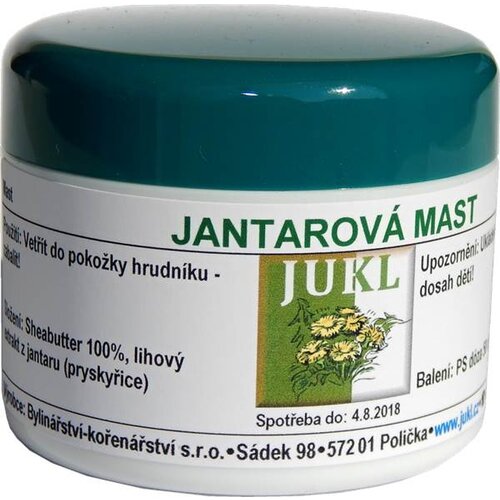 JUKL Jantarjevo mazilo 50 ml Slike