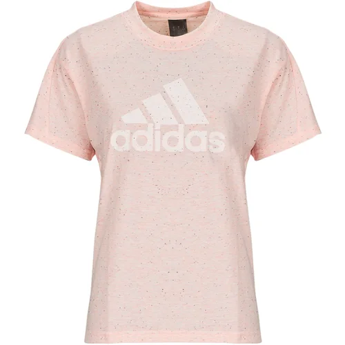 Adidas Majice s kratkimi rokavi - Rožnata