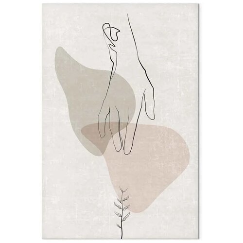  Slika - Delicate Touch (1 Part) Vertical 40x60 Premium Print Slike
