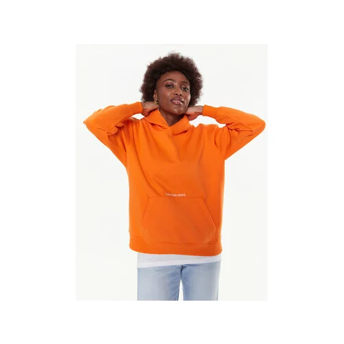 Calvin Klein Jeans Jopa J20J220945 Oranžna Oversize