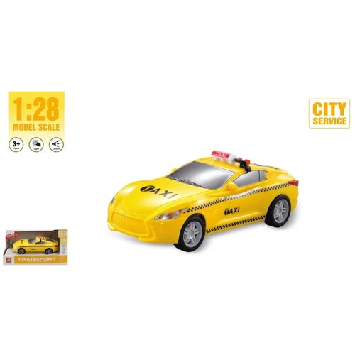  auto taxi igračka za dečake, žuta Cene