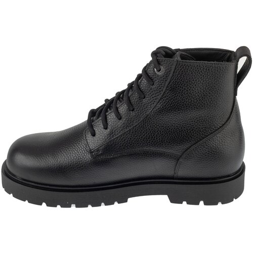 Birkenstock Pol&amp;scaron;kornji Highwood Lace Mid WP Črna Slike