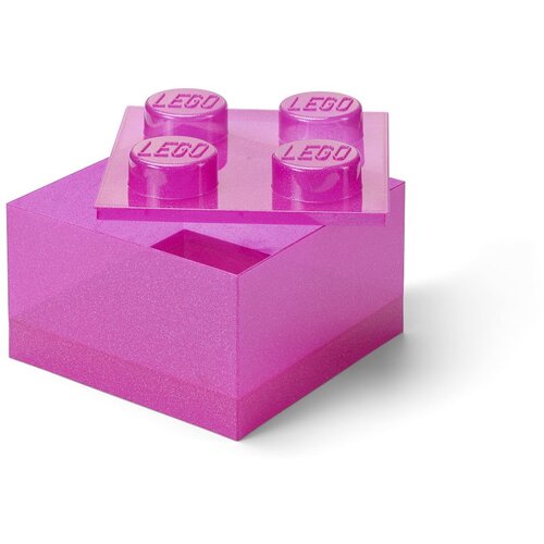 Lego Ružičasta plastična dječja kutija za pohranu 25x25x18 cm – Cijene