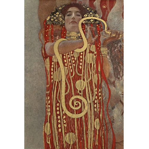 Fedkolor Slika reprodukcija 40x60 cm Hygieia, Gustav Klimt –