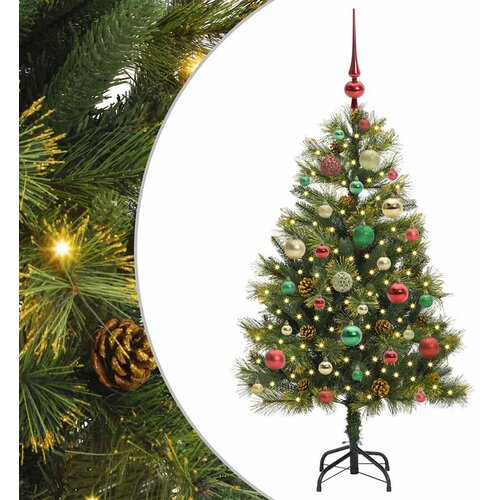  Umjetno Drvo za Božić s &amp;Scaron;i&amp;scaron;arkama Zelena 120 cm Slike