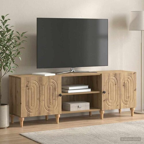 TV ormar 150 x 31 x 50 cm Hrast artisan Konstruirano drvo Cene