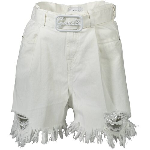 GAELLE PARIS WHITE WOMAN SHORT TROUSERS Cijene